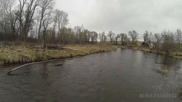 KastKing Kodiak Spinning Reel and Mega 8 Braid Being Used to Catch Trout in Montana смотреть онлайн
