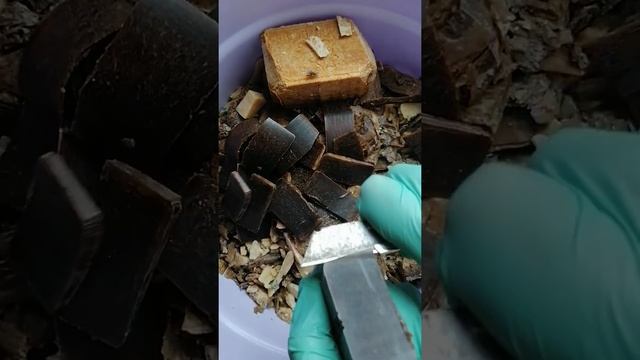 Мыло. Soap. Режу хозяйственное и дегтярное мыло. Tar and laundry soap cutting. ASMR/АСМР смотреть онлайн