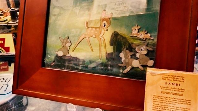 Бомж Нашел на Мусорке Оригинальный Рисунок  Disney BAMBI стоимостью 3700$