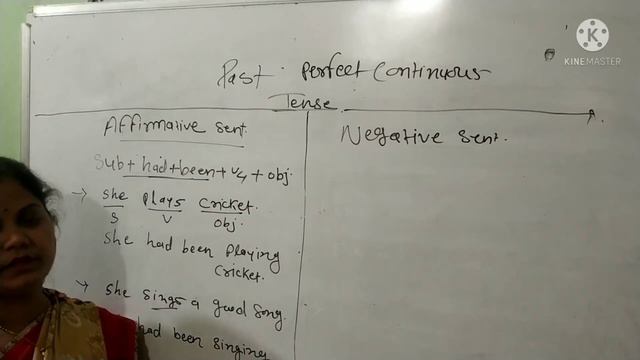 TENSE-PAST PERFECT CONTINUOUS TENSE смотреть онлайн