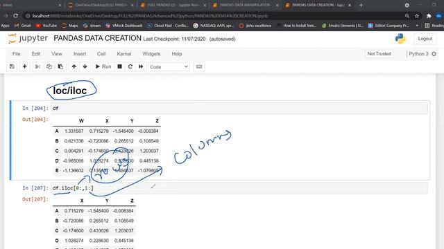 PANDAS DATA CREATION (PART-1) смотреть онлайн
