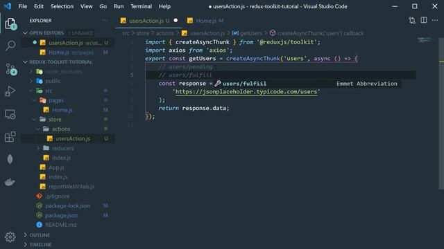 Redux Toolkit Tutorial #4 createAsyncThunk Asynchronous Actions [Urdu/Hindi] смотреть онлайн