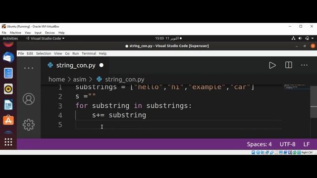 String concatenation in Python смотреть онлайн