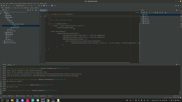 Creating modern Java frontend app using dominokit cli tool смотреть онлайн