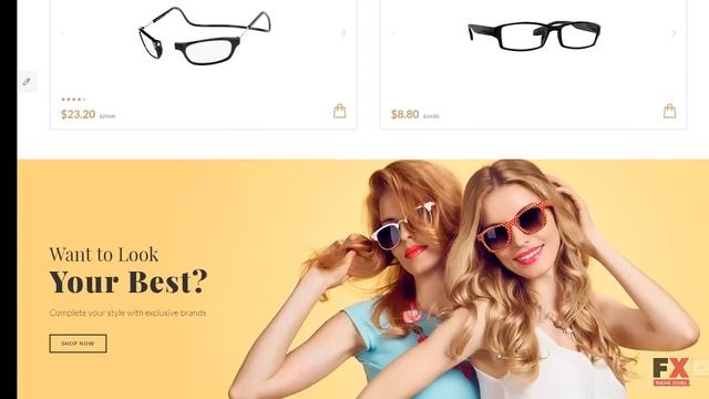 Eye Glasses Responsive OpenCart Template TMT | Free Template Nathani смотреть онлайн