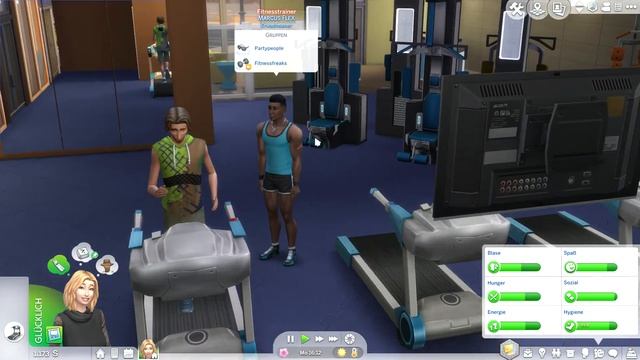 Die Sims 4 Let's Play #04 - Stars beim Sport смотреть онлайн