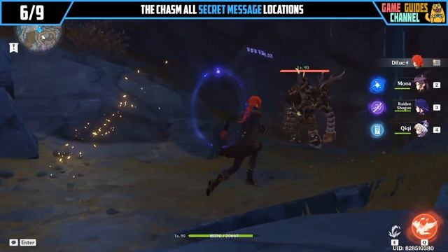All Secret Message Locations Genshin Impact (The Nine-Word Rumor Achievement) смотреть онлайн