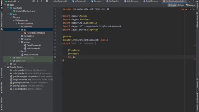 Alarm Manager Notification In Jetpack Compose - Jetpack Compose Tutorial смотреть онлайн