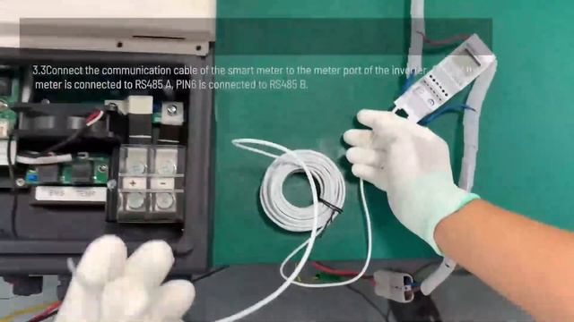 RENAC POWER ESC3-5K-DS Hybrid Inverter Smart Meter Installation Guide