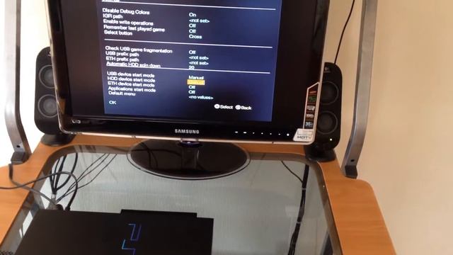Sony Playstation 2 start game with Hdd (no dvd) Запуск с жёсткого диска. смотреть онлайн