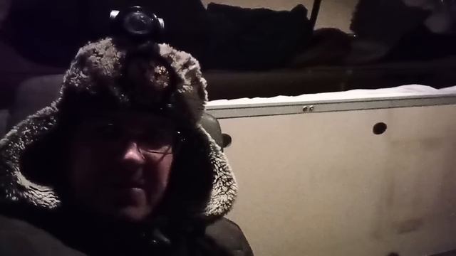 Фен опять отказал! Невер Спим в спальнике в -50! смотреть онлайн