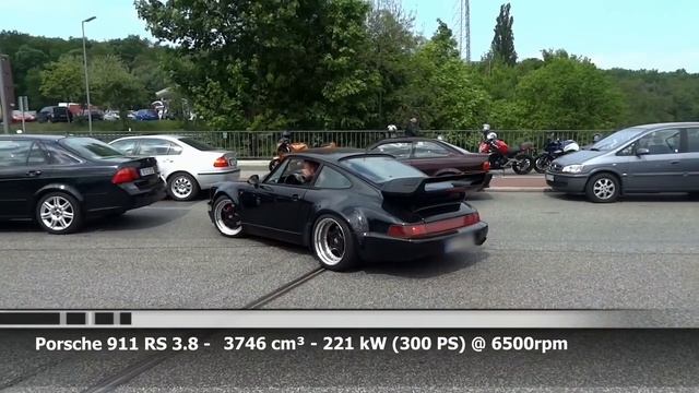 Porsche 911 Carrera RS 3.8 Sound смотреть онлайн