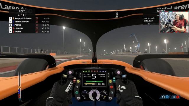 F1 2021 Бахрейн, парная карьера, лучшие совместные покатушки С Rouch. смотреть онлайн