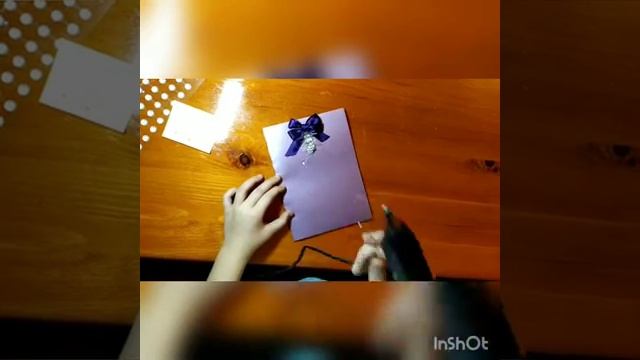 МК Новогодняя открытка от Ивановой Кати