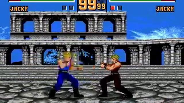 Virtua Fighter 2 Sega Genesis (MegaDrive) Jacky Walkthrough смотреть онлайн