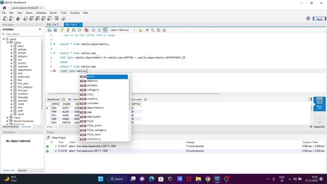 How to achieve Full Outer Join in MySQL смотреть онлайн