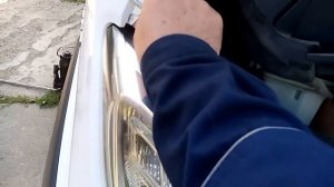 Снятие фары Fiat Dukato