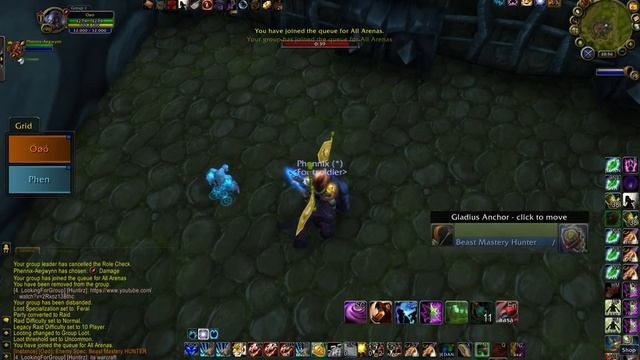 WoD 6.2.4 Feral Druid PvP Arena Feral/Mage 2s skirmish fun смотреть онлайн