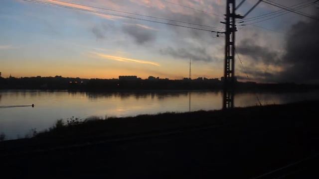 Ангара и Иркутск ранним утром смотреть онлайн