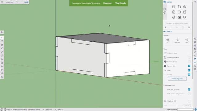 Sketchup to DXF смотреть онлайн