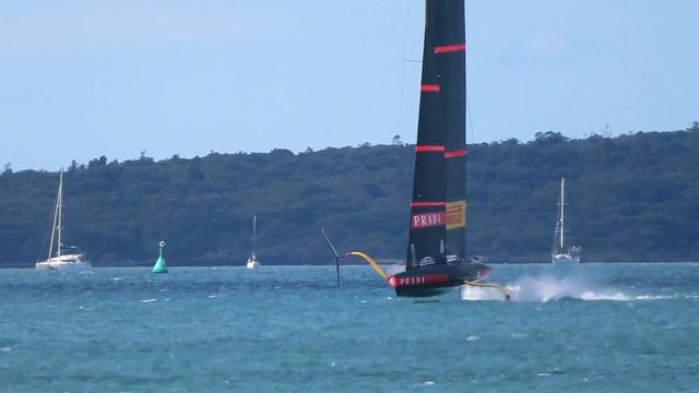 Ac75 America's Cup 23 Jan Luna Rossa Ineos Race