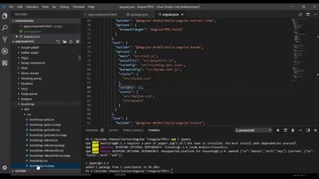 Creating Angular7 App With Material and Bootstrap v4. смотреть онлайн