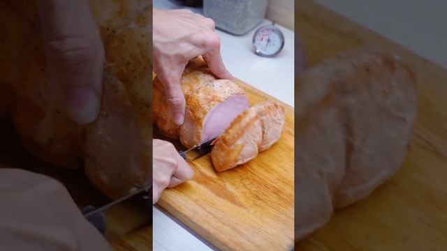 Варено-копчёная домашняя колбаса Карбонат #shorts смотреть онлайн