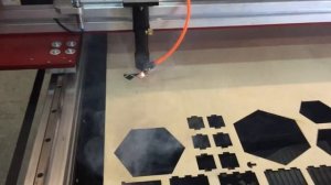 Лазер ЧПУ ✭ Лазерный станок с ЧПУ тест резка фанеры