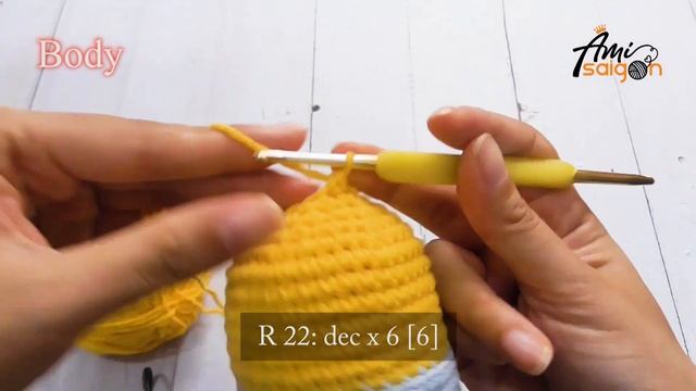 #177 | Bananya Plush - Banana Cat Amigurumi (1/2) | Easy Crochet Dolls Cute | @AmiSaigon