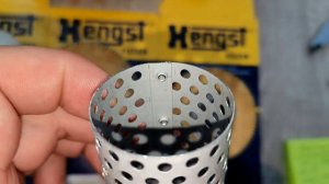 Распил масляного фильтра HENGST H90W13