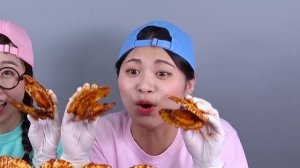 Острый отвар из морепродуктов Мукбанг ДОНА DONA