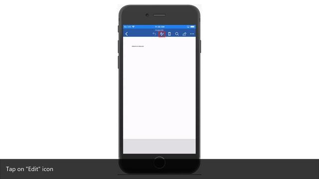How To Add And Edit Text In MS Word For IPhone