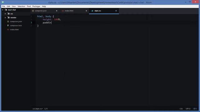 PHP Tutorial Realtime Chat Part 1 смотреть онлайн