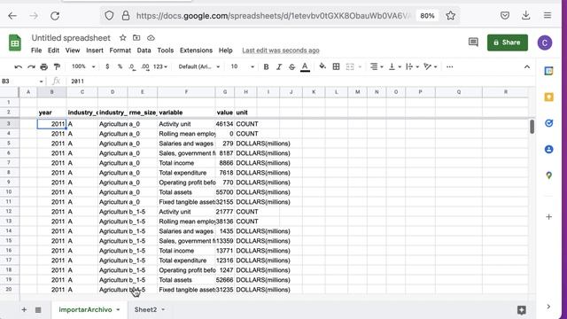 ? Subir CSV a Google Sheets con Fórmula IMPORTDATA ? Curso Google Sheets смотреть онлайн
