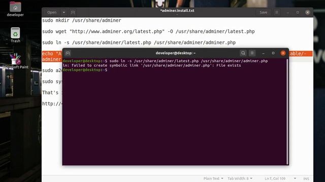 How to install adminer (PhpMyAdmin alternative) for MYSQL on any Linux or Ubuntu 20.04, 18.04. смотреть онлайн