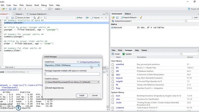 How to import Excel data into R Statistics смотреть онлайн