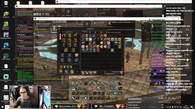 Exalted Quest 1parte 40.000 Mob - Lineage II Server Naia смотреть онлайн