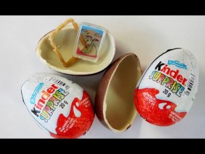 Обзор Яиц Kinder Surprise ( записал так чисто для стёба )