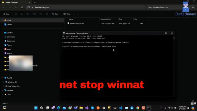 Docker: "Ports are not available" on Port 9092 (Access Denied Error) смотреть онлайн