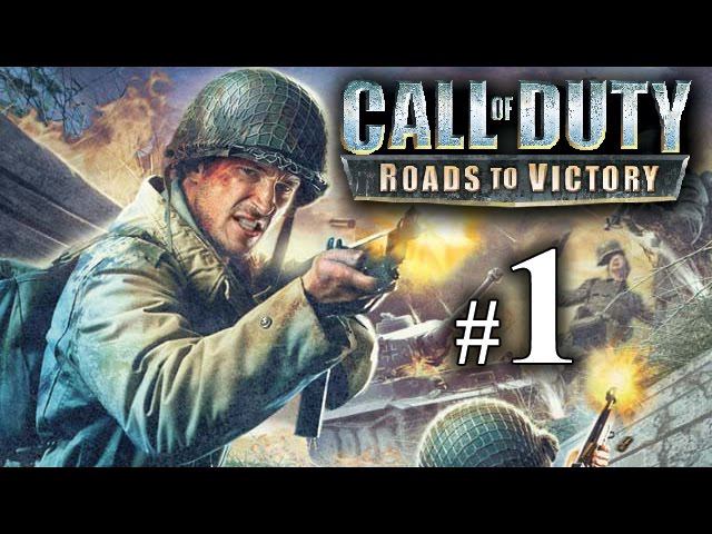 Call of Duty: Roads to Victory - Altavilla gameplay walkthrough (PSP) ULUS-10218, ULES-00643 смотреть онлайн
