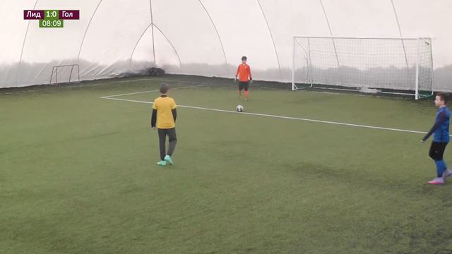 СШОР Лидер-1 - ФК Голактикос-1 (6:0), Турнир One Day Junior Cup, Всеволожск, 12.02.2022 смотреть онлайн