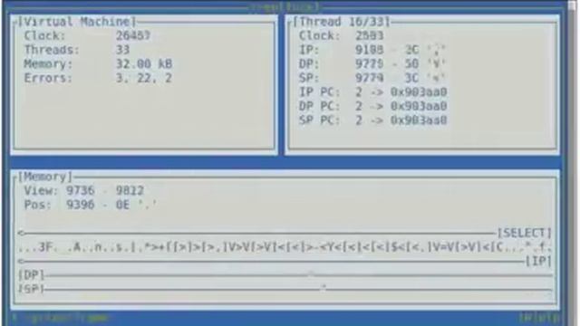 Self-replicating Brainfuck programs смотреть онлайн