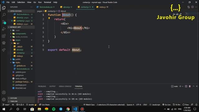 Next JS (O'zbek) | 5 - Style turlari смотреть онлайн