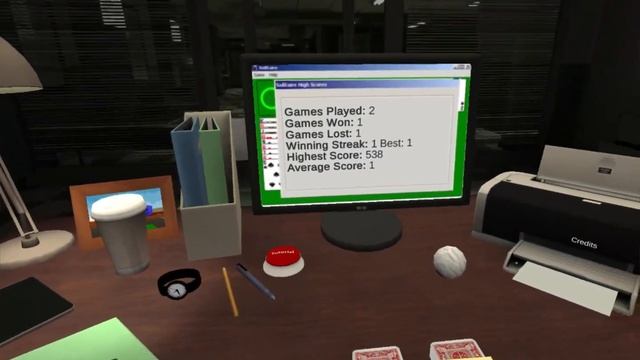 Power Solitaire VR / Playing One Of The Oldest Windows Games In Virtual Reality! смотреть онлайн