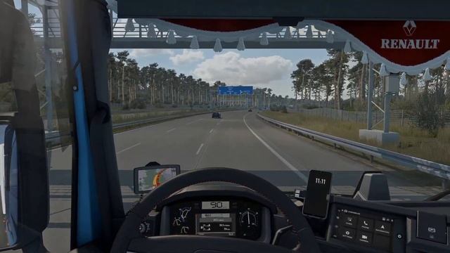 Euro Truck Simulator 2 | 1.49 | Renault Range T Evo | Schwarzmuller KOS T3/E смотреть онлайн