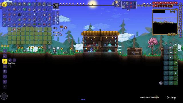 KING SLIME KILLED HIMSELF|Terraria Eternity #4 смотреть онлайн