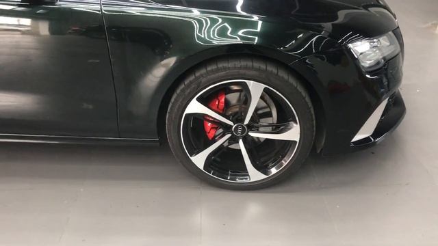Install Audi A7 C7 2009-2015 install RS7 style front bumper and grill,RS7 rear diffuser. смотреть онлайн