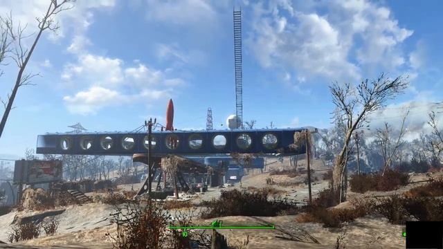 Fallout 4 Red Rocket Красная ракета стройка часть 1 смотреть онлайн