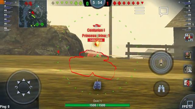 Тестовая запись Wot Blitz на iPhone 5 смотреть онлайн