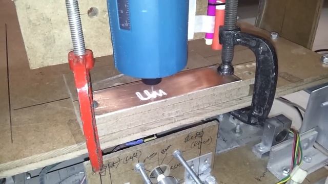 DIY CNC Project Bootstrap - PCB engraving test смотреть онлайн